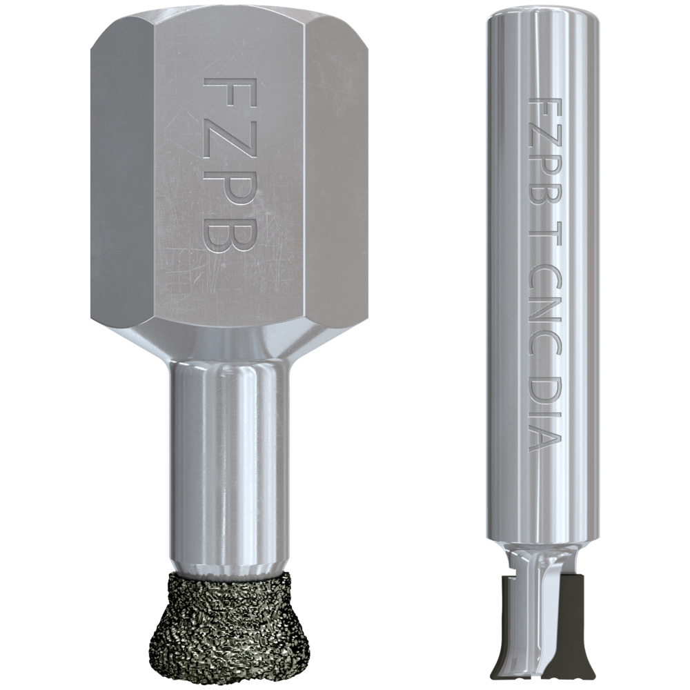 Undercut drill bits CNC fischer fixings